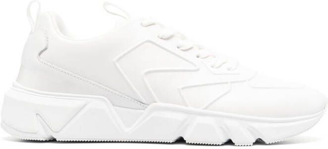 Calvin Klein panelled low-top chunky sneakers White