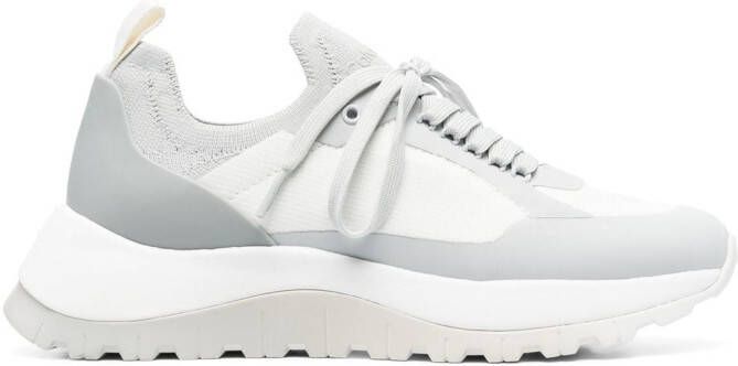 Calvin Klein panelled low-top sneakers Grey