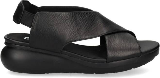 Camper Balloon leather sandals Black