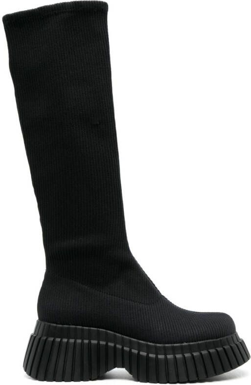 Camper BCN below-knee boots Black
