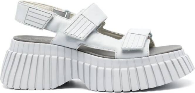 Camper BCN platform sandals Blue