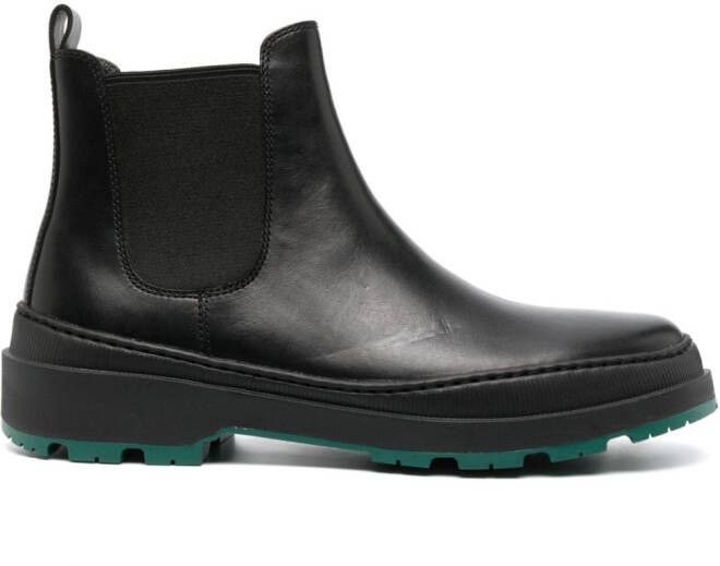 Camper Brutus Trek leather boots Black