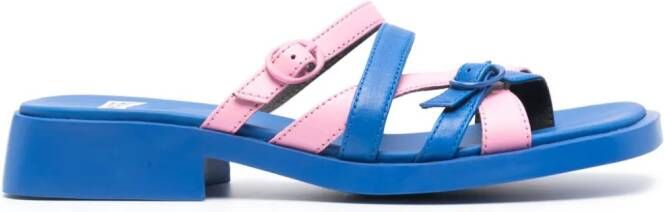 Camper Dana Twins leather sandals Blue