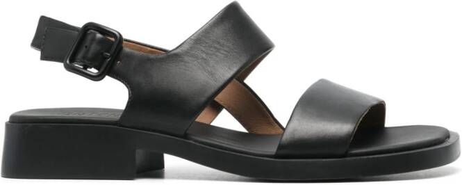 Camper Edy flat sandals Black