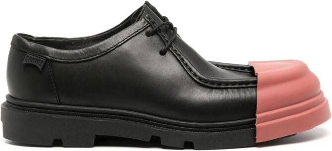 Camper Junction contrasting-toecap brogues Black