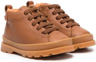 Camper Kids Brutus ankle leather boots Brown