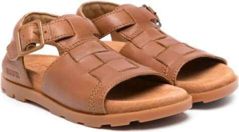 Camper Kids Brutus buckle sandals Brown