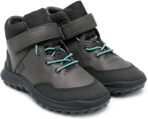Camper Kids CRCLR touch-strap ankle boots Grey