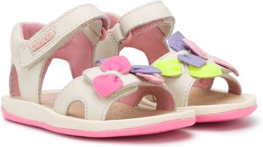 Camper Kids front bows sandals Neutrals