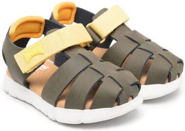 Camper Kids Orgua leather sandals Green