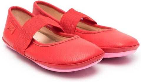 Camper Kids Right ballerina shoes Red