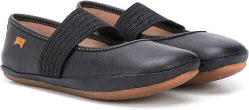 Camper Kids Right strapped ballerinas Black