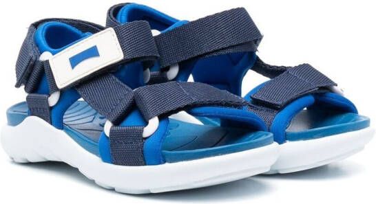 Camper Kids Wous touch-strap sandals Blue