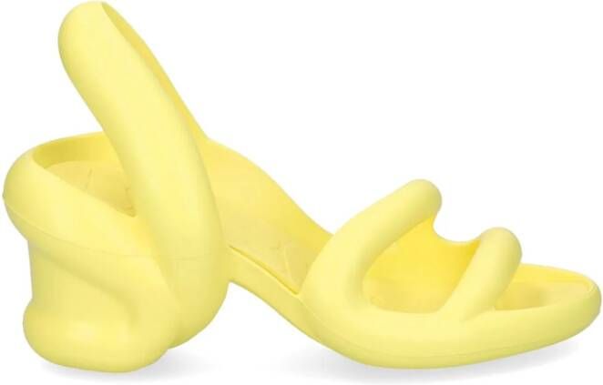 Camper 80mm Kobarah slingback sandals Yellow