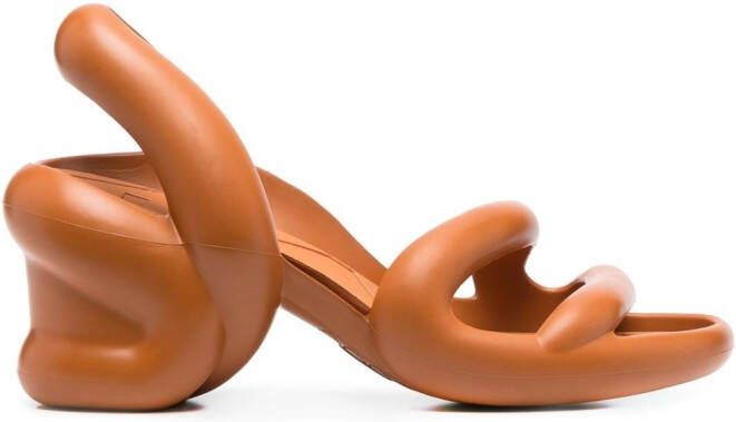 Camper Kobarah 90mm sandals Brown