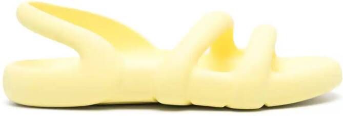 Camper Kobarah flat sandals Yellow