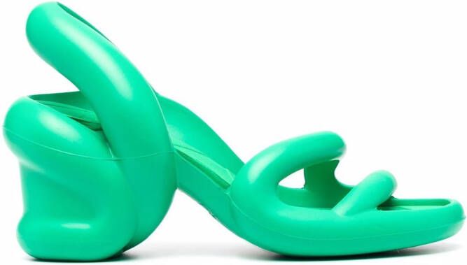 Camper 80mm Kobarah slingback sandals Green