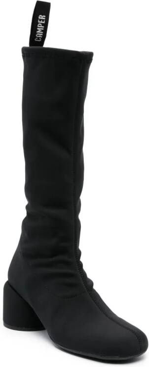 Camper Niki 65mm calf-length boots Black