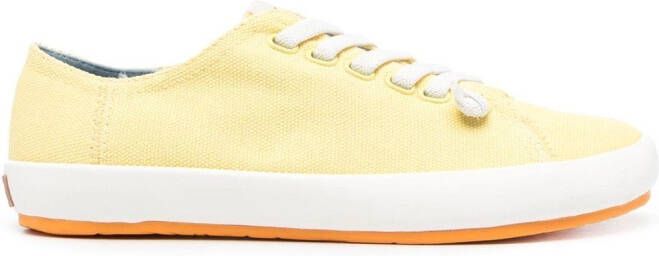 Camper Peu Rambla lace-up sneakers Yellow