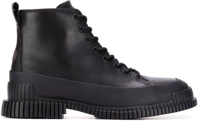 Camper Pix lace-up boots Black