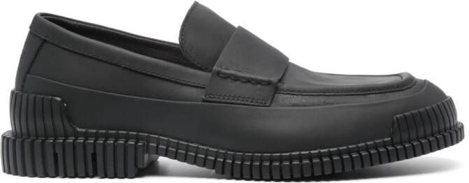Camper Pix leather loafers Black