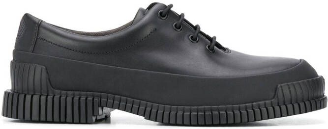 Camper ridged sole lace-up shoes Black