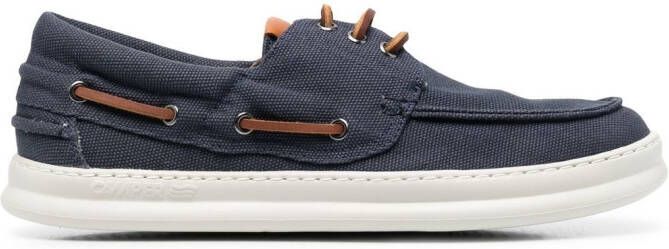 Camper Runner Four boat shoes Blue