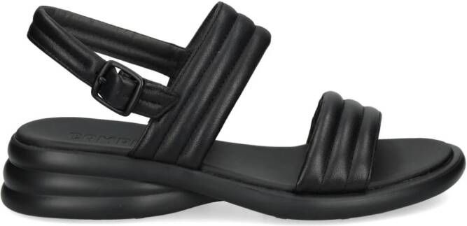Camper Spiro 40mm leather sandals Black