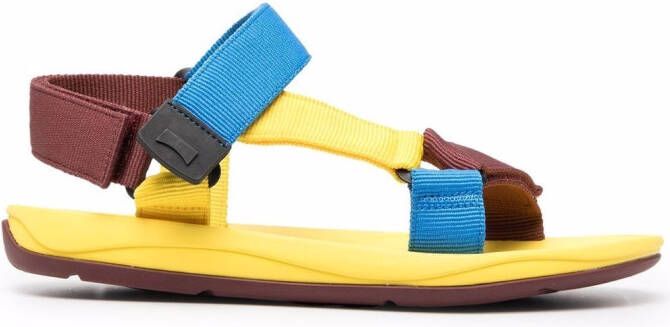 Camper strap-detail open-toe sandals Blue