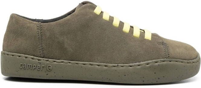 Camper suede low-top sneakers Green