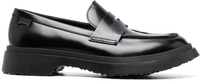 Camper Walden leather penny loafers Black