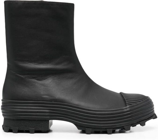 CamperLab leather ankle-length boots Black