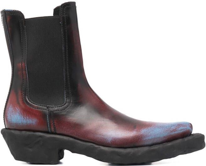 CamperLab leather ankle-length boots Black