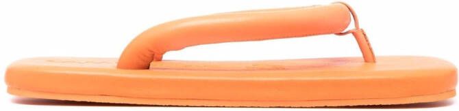 CamperLab padded-design open-toe sandals Orange