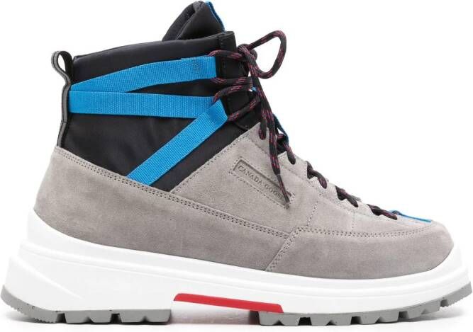 Canada Goose Journey panelled boots Grey