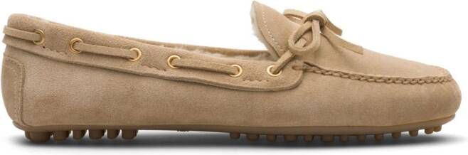 Car Shoe suede driving shoes Neutrals
