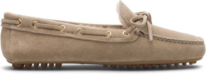Car Shoe suede driving shoes Neutrals