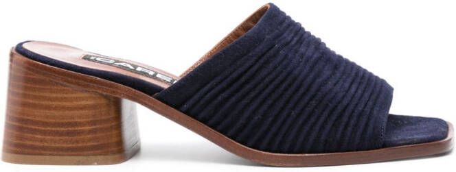 Carel Paris 60mm suede sandals Blue