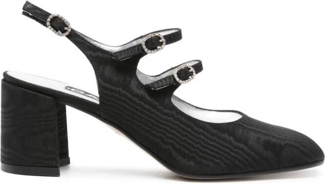 Carel Paris Banana 70mm slingback pumps Black