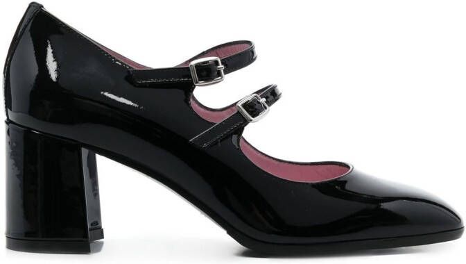 Carel Paris Alice 60mm leather Mary Jane shoes Black