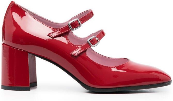 Carel Paris 60mm Alice pumps Red