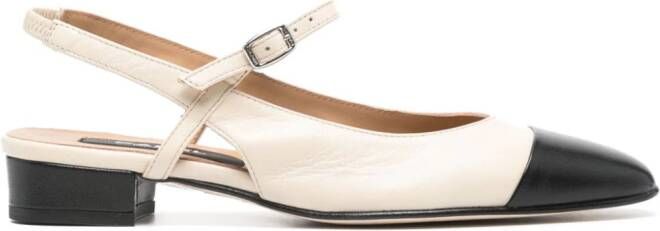 Carel Paris Oceano leather pumps Neutrals