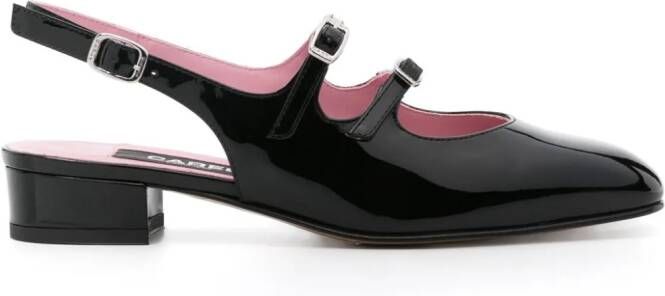 Carel Paris Peche 20mm slingback pumps Black