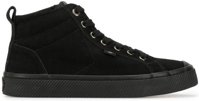 Cariuma OCA high-top suede sneakers Black
