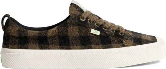 Cariuma Oca plaid sneakers Brown