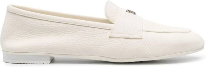 Casadei Antilope leather loafers Neutrals