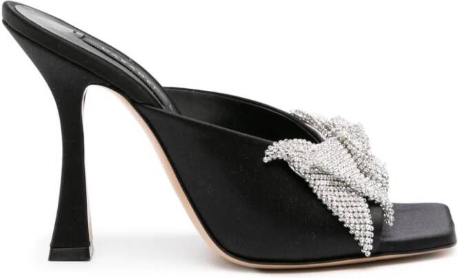 Casadei Butterfly Geraldine 100mm sandals Black