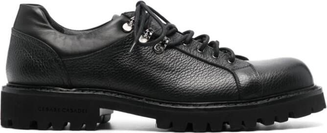 Casadei Carvo lace-up leather sneakers Blue