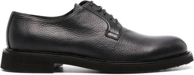 Casadei Cervo leather derby shoes Blue