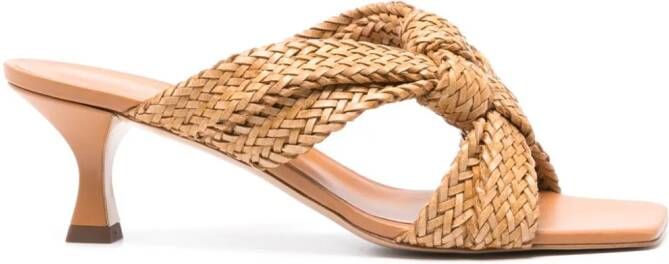 Casadei 50mm Dama sandals Brown